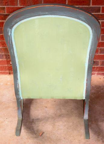 Painted Upholstered Rocker