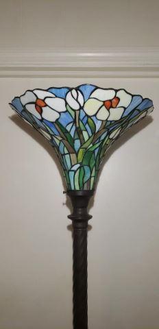 Tiffany Style Floor Lamp 72" Tall