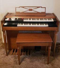 Wurlitzer Organ w/ Bench