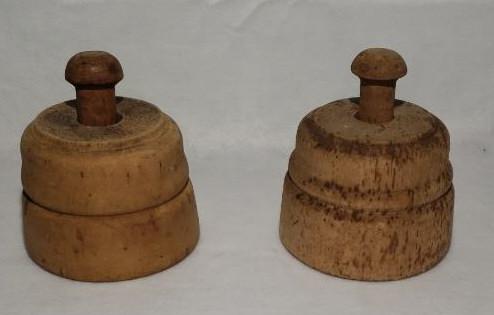 (2) Vintage Butter Molds