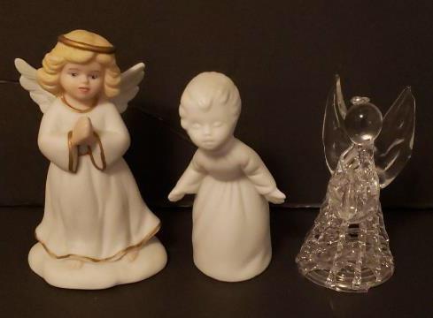 Assorted Angel Figurines