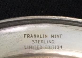 1970 Limited Edition Sterling Silver Franklin