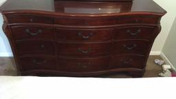 Triple Dresser with Mirror - 68" x 20 1/2",