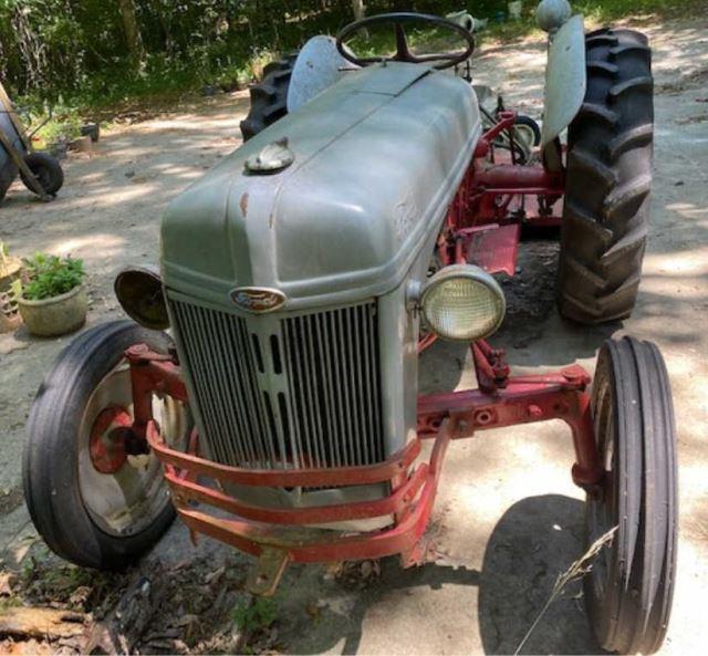 1950 Ford 8 N Tractor & (3) Implements -Click on 2nd Album Picture for Video