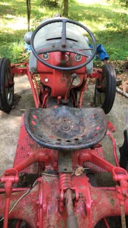 1950 Ford 8 N Tractor & (3) Implements -Click on 2nd Album Picture for Video