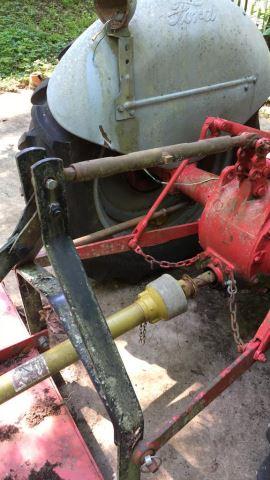 1950 Ford 8 N Tractor & (3) Implements -Click on 2nd Album Picture for Video