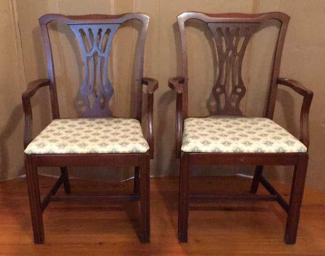 Set of (6) Mahogany Dining Chairs by Home