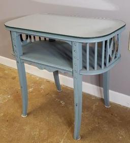 Side Table w/Glass Top
