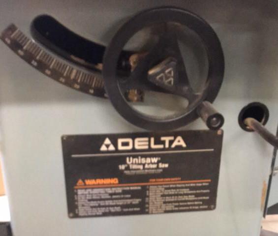 Delta 10 in. Tilting Arbor Table Saw 3HP