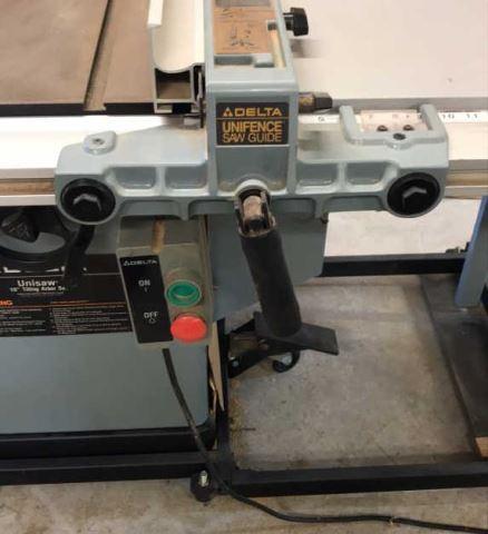 Delta 10 in. Tilting Arbor Table Saw 3HP