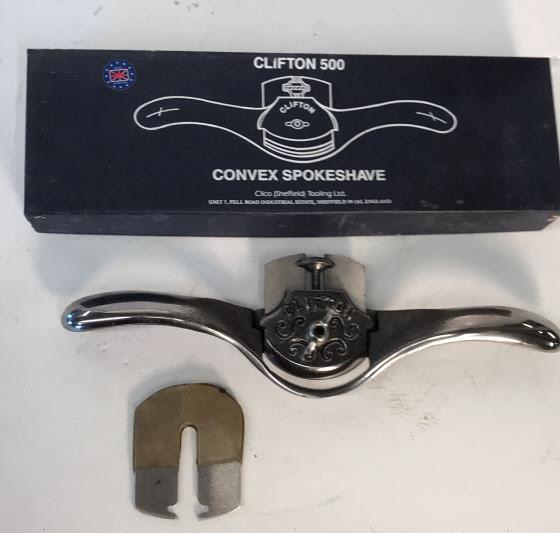 Clifton 500 Convex Spokeshave