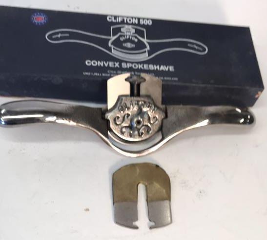 Clifton 500 Convex Spokeshave