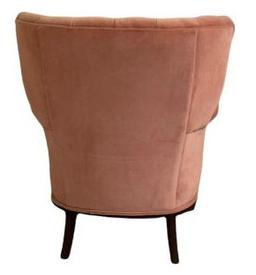 Vintage Upholstered Chair, Cabriole Legs