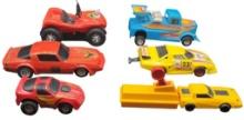 (6) Plastic Toy Cars: Buddy L, Nerf, Playmates,