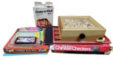 Assorted Vintage Games: Chinese Checkers,
