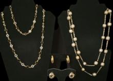 Assorted Vintage Costume Jewelry including