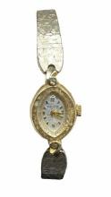 Vintage Ladies 14 Kt Yellow Gold Wrist Watch with