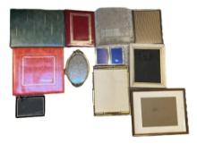 Assorted Vintage Picture Frames and Photo Albums