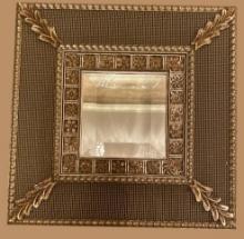 5" x 5" Beveled Mirror in Handcrafted Italian