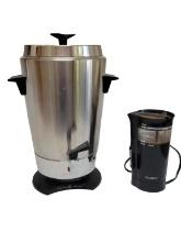 (3) Small Kitchen Appliances: GE Coffee S
