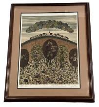 Signed Artist Proof Lithograph by Patricia Barton-