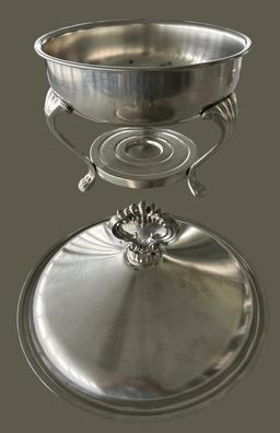 Assorted Silver Plate Items: (2) Leonard