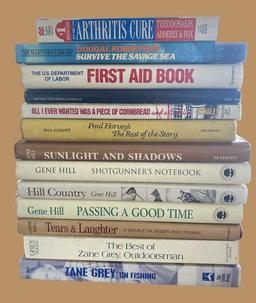 (13) Outdoors and First Aid Books