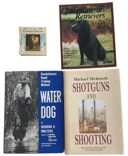 (6) Hardback Books About Dogs