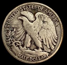 1944 Liberty Walking Half Dollar--S Mint Mark