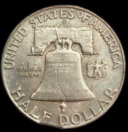 1951 Franklin Half Dollar--D Mint Mark