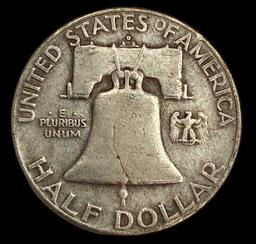 1952 Franklin Half Dollar--D Mint Mark