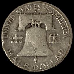 1954 Franklin Half Dollar--D Mint Mark
