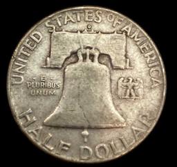 1962 Franklin Half Dollar—D Mint Mark