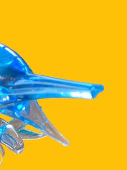 Murano Glass Swordfish Figurine (Italy) 16 1/4"