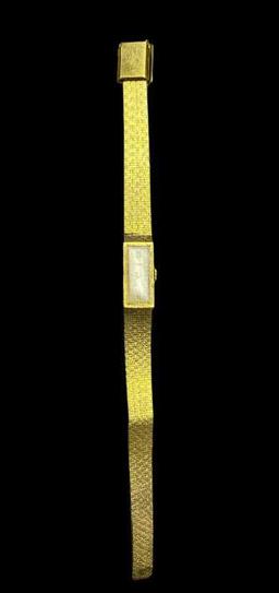 Ladies Yellow Gold Tone Duponte by Lucien Piccard