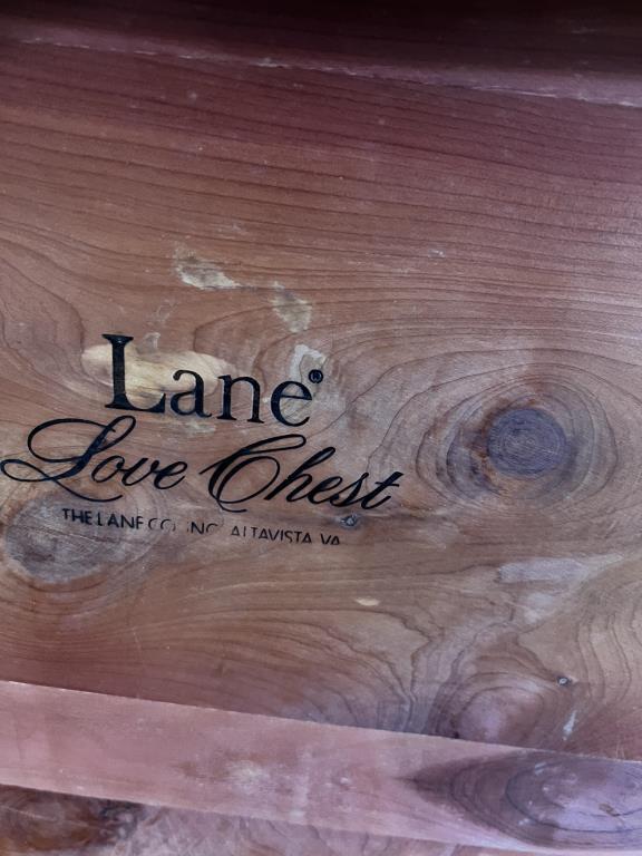 Wooden Lane Chest - 38 1/4" x 19", 18 1/2";