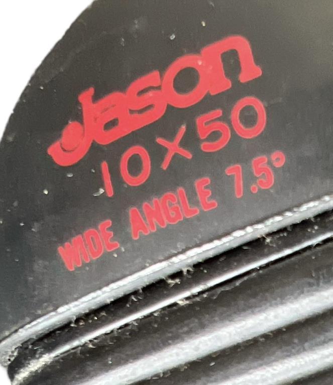Jason 10 x 50 Wide Angle 7.5 Degrees Perma