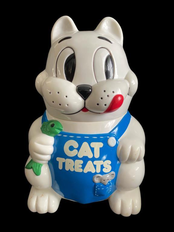 Meowing Cat Treat Jar