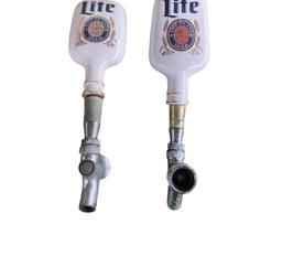 (2) Miller Lite Taps