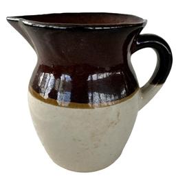 (2) Pottery Items: Roseville Pitcher - 5” H and