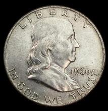 1960 Franklin Half Dollar—D Mint Mark