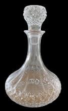 Vintage Cristal d’Arques Lead Crystal Decanter