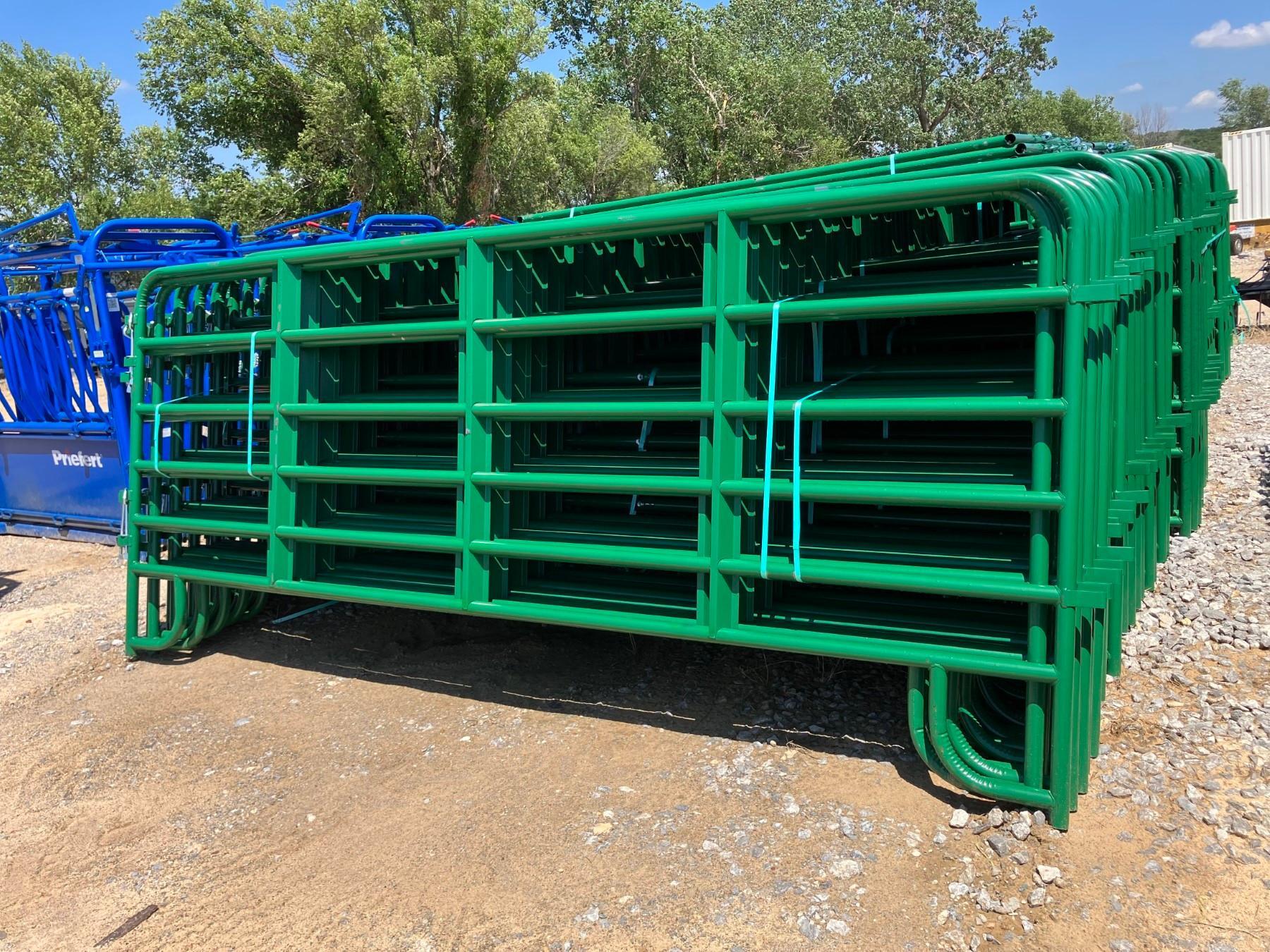 (10) 12' CORRAL PANEL (GREEN)