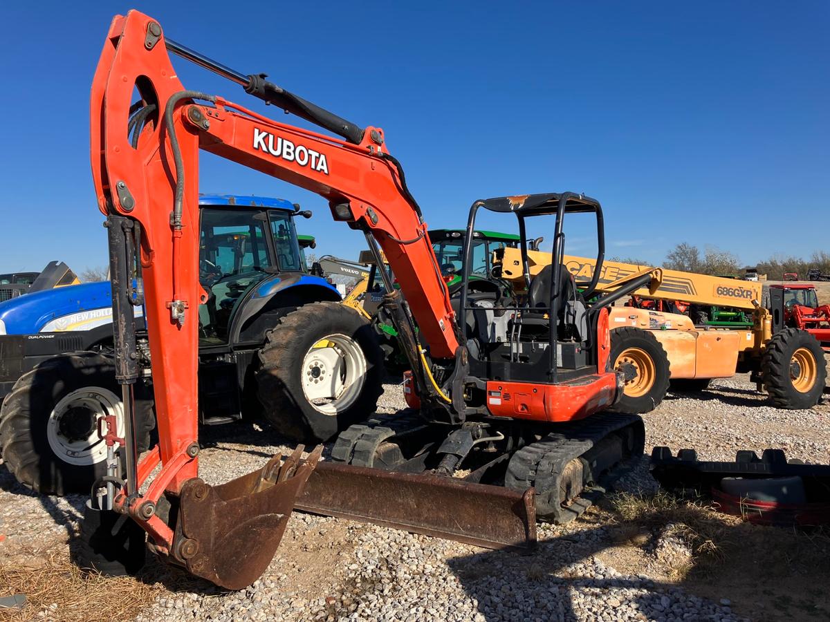 KUBOTA KX057-4 MINI EXCAVATOR