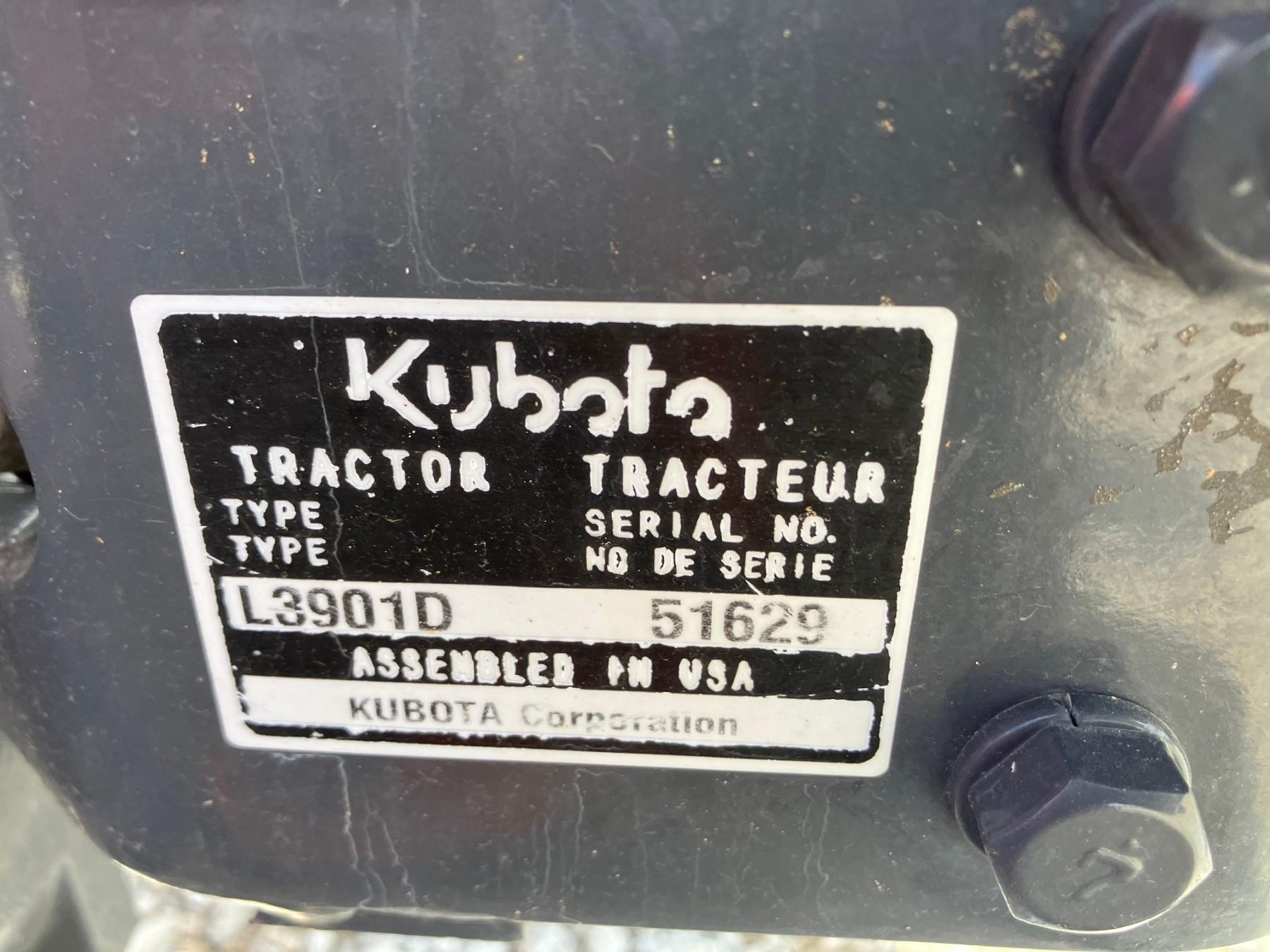 KUBOTA L3901