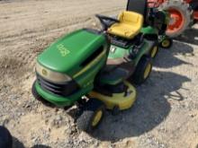 JD LA105 LAWN MOWER (SALVAGE)