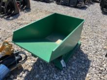 FORKLIFT DUMPSTER GREEN