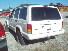 1994 JEEP CHEROKEE, WHITE, VIN#9824 NO KEY, NO TITLE