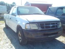 1997 FORD F150, WHITE, VIN#3090 WITH TITLE