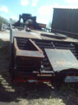 2010 BIG TEX 20' BACKHOE TRAILER W/DOVETAIL V.6642, WITH TITLE